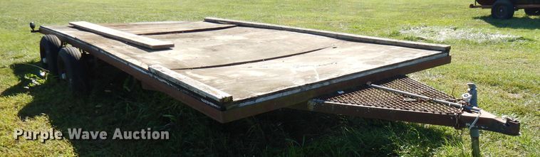 image for item FR9134 Shop built utility trailer