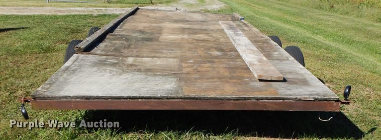 image for item FR9134 Shop built utility trailer