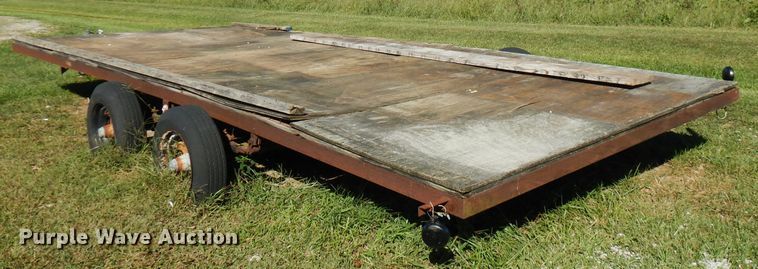 image for item FR9134 Shop built utility trailer