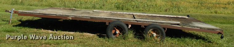 image for item FR9134 Shop built utility trailer