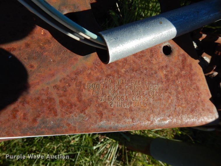 image for item FR9134 Shop built utility trailer