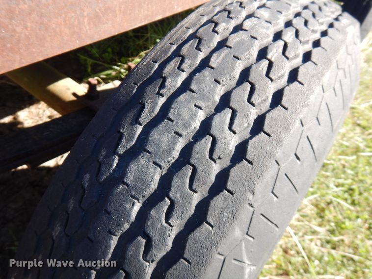 image for item FR9134 Shop built utility trailer