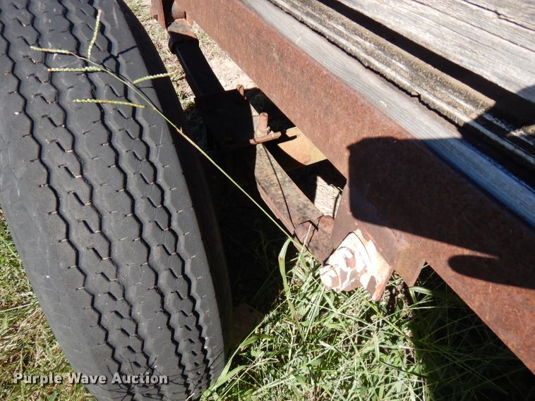 image for item FR9134 Shop built utility trailer