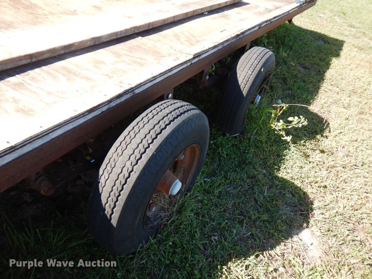 image for item FR9134 Shop built utility trailer