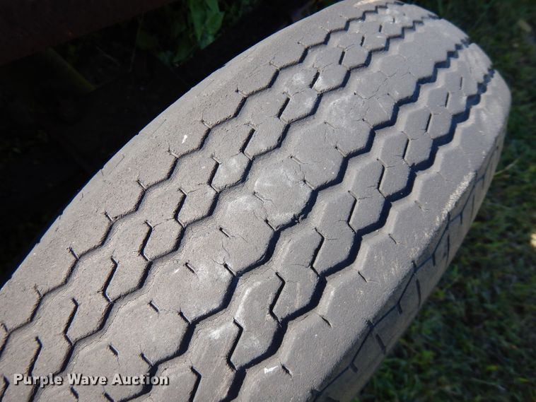 image for item FR9134 Shop built utility trailer