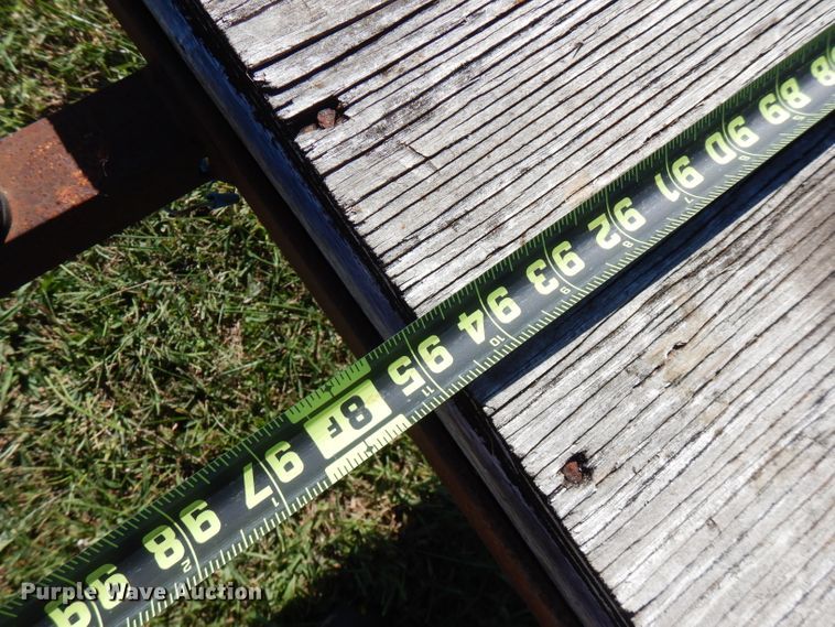 image for item FR9134 Shop built utility trailer