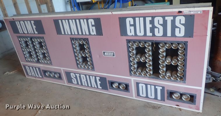 image for item GL9396 Nevco baseball scoreboard