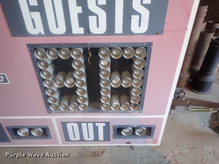 image for item GL9396 Nevco baseball scoreboard