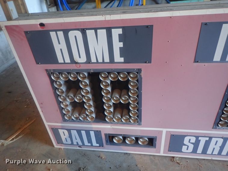 image for item GL9396 Nevco baseball scoreboard