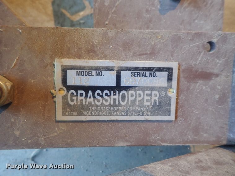 image for item GL9398 Grasshopper 112 coulter attachment