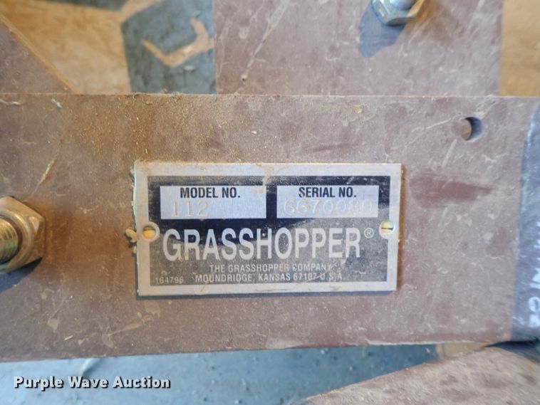 image for item GL9398 Grasshopper 112 coulter attachment