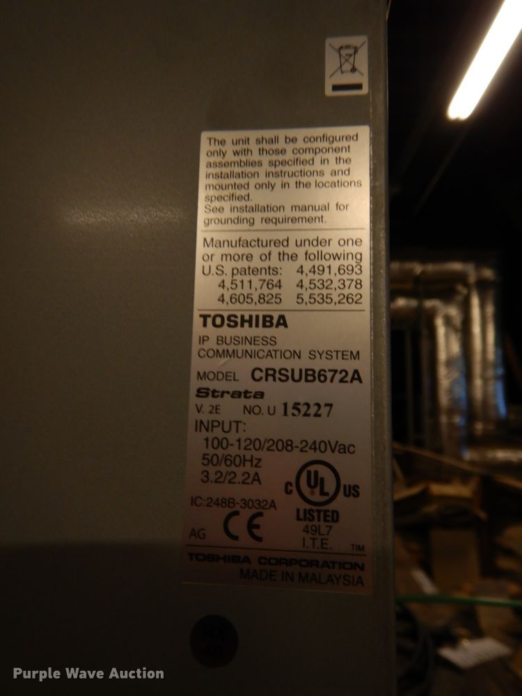 image for item GQ9790 (4) Toshiba IP business communication systems