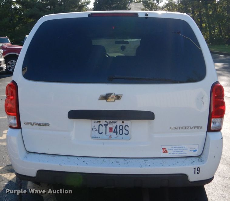 image for item GR9950 2006 Chevrolet Uplander  Braun Entervan handicap accessible van