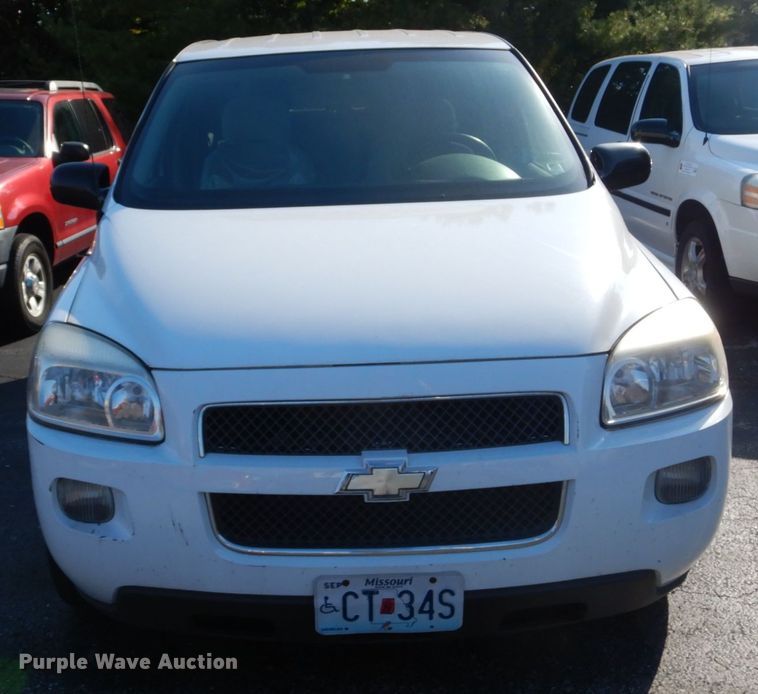 image for item GR9952 2008 Chevrolet Uplander  Braun Entervan handicap accessible van