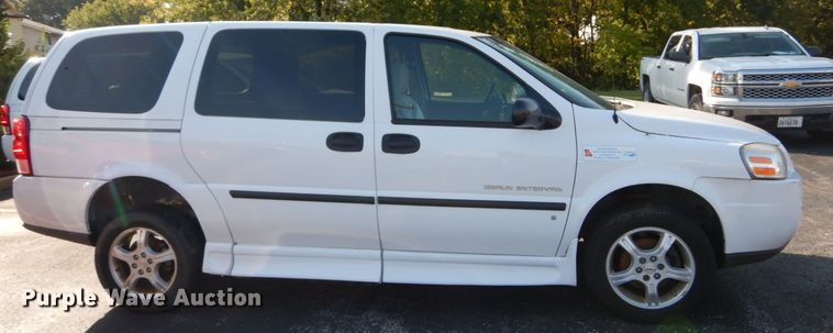 image for item GR9952 2008 Chevrolet Uplander  Braun Entervan handicap accessible van