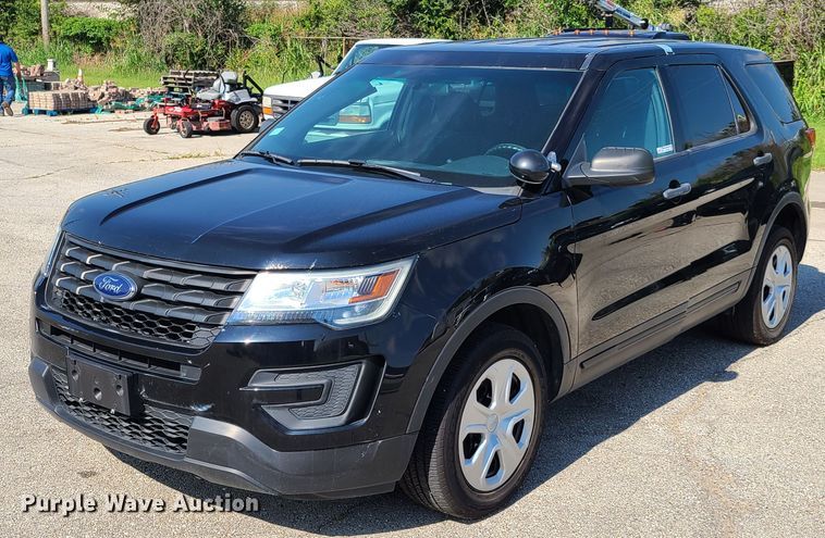 image for item GY9578 2016 Ford Explorer Police Interceptor  SUV