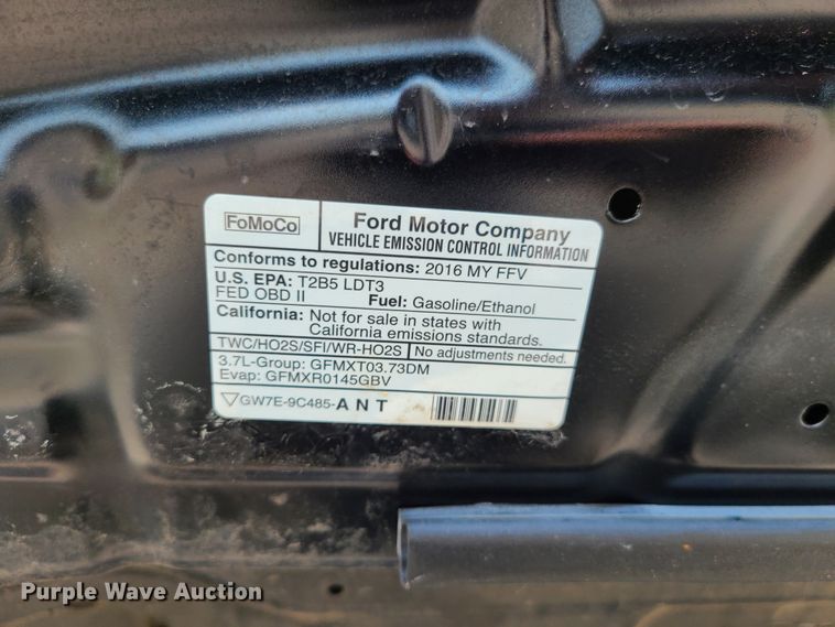 image for item GY9578 2016 Ford Explorer Police Interceptor  SUV