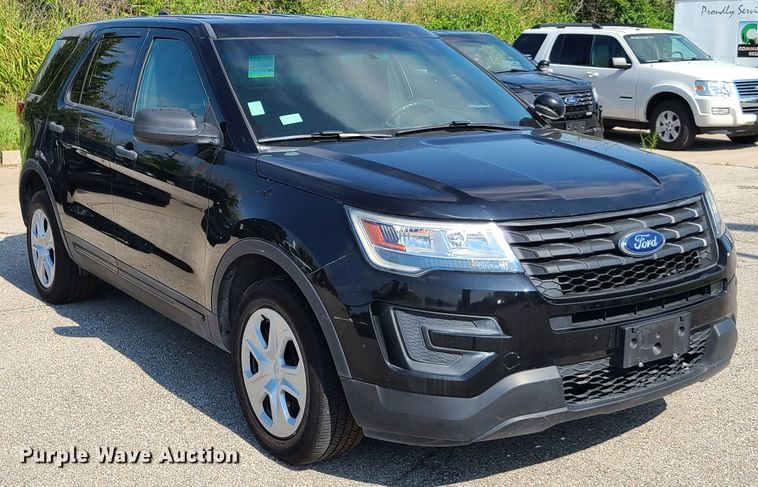 image for item GY9579 2016 Ford Explorer Police Interceptor  SUV