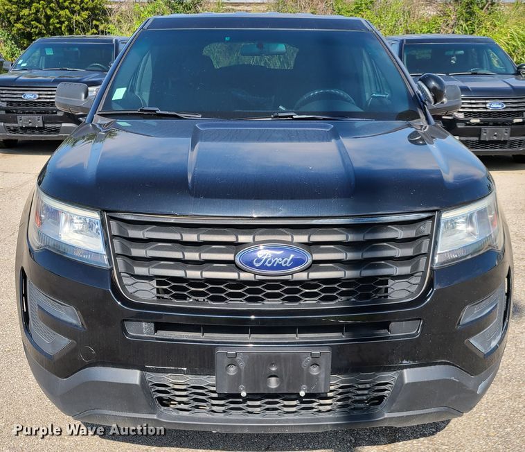 image for item GY9580 2016 Ford Explorer Police Interceptor  SUV