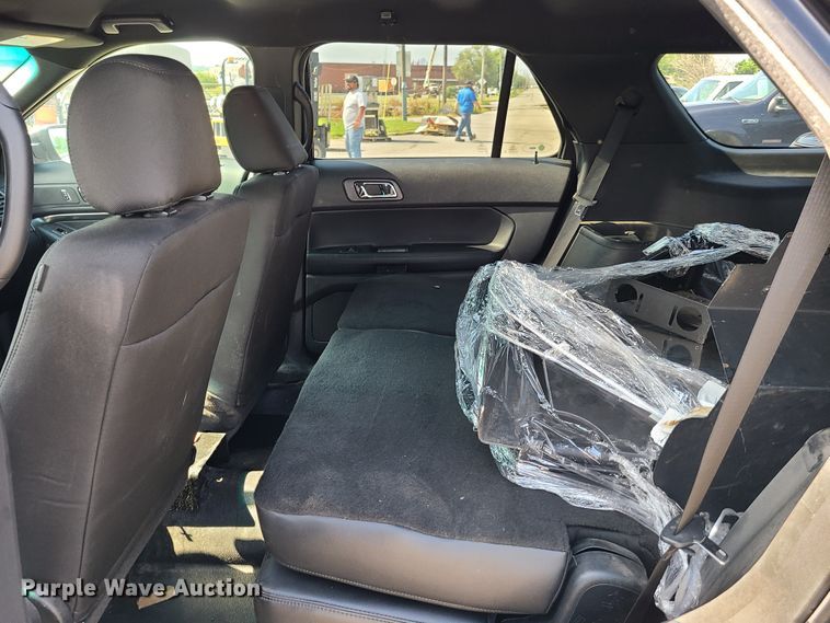 image for item GY9580 2016 Ford Explorer Police Interceptor  SUV