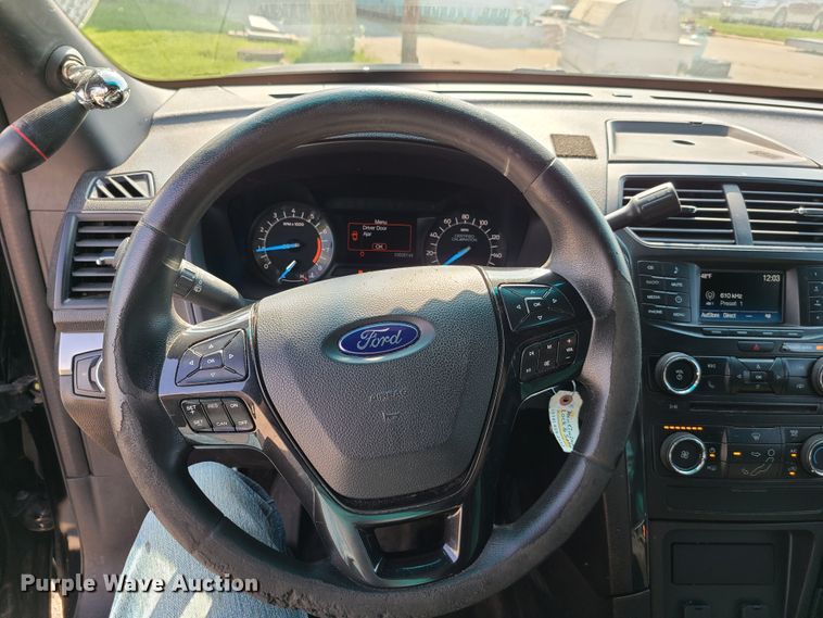 image for item GY9580 2016 Ford Explorer Police Interceptor  SUV