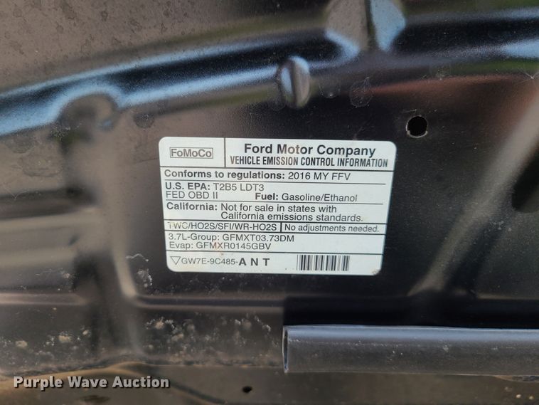 image for item GY9580 2016 Ford Explorer Police Interceptor  SUV