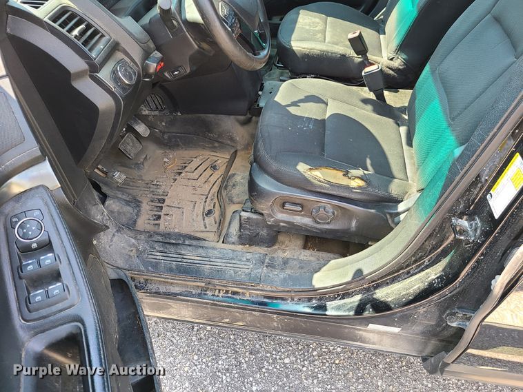 image for item GY9581 2016 Ford Explorer Police Interceptor  SUV