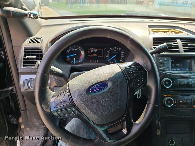 image for item GY9581 2016 Ford Explorer Police Interceptor  SUV