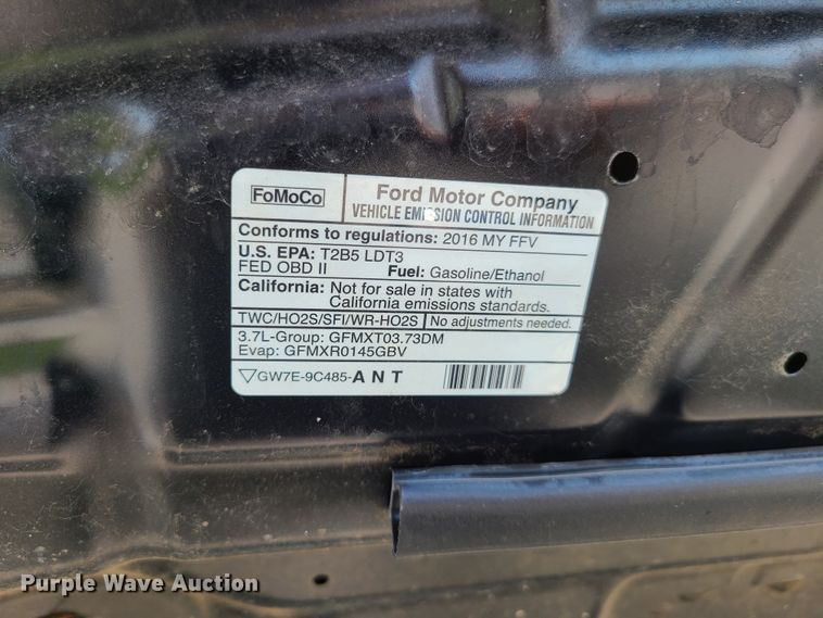 image for item GY9581 2016 Ford Explorer Police Interceptor  SUV