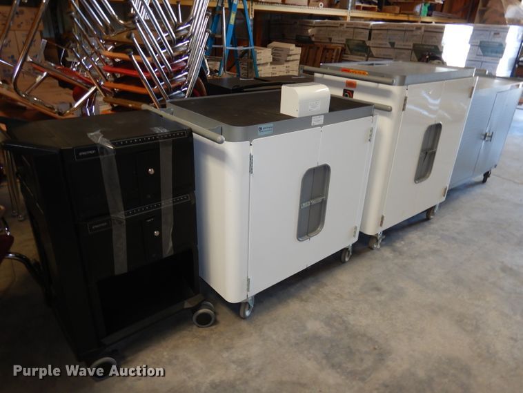 image for item HA9754 (7) laptop/tablet charging carts