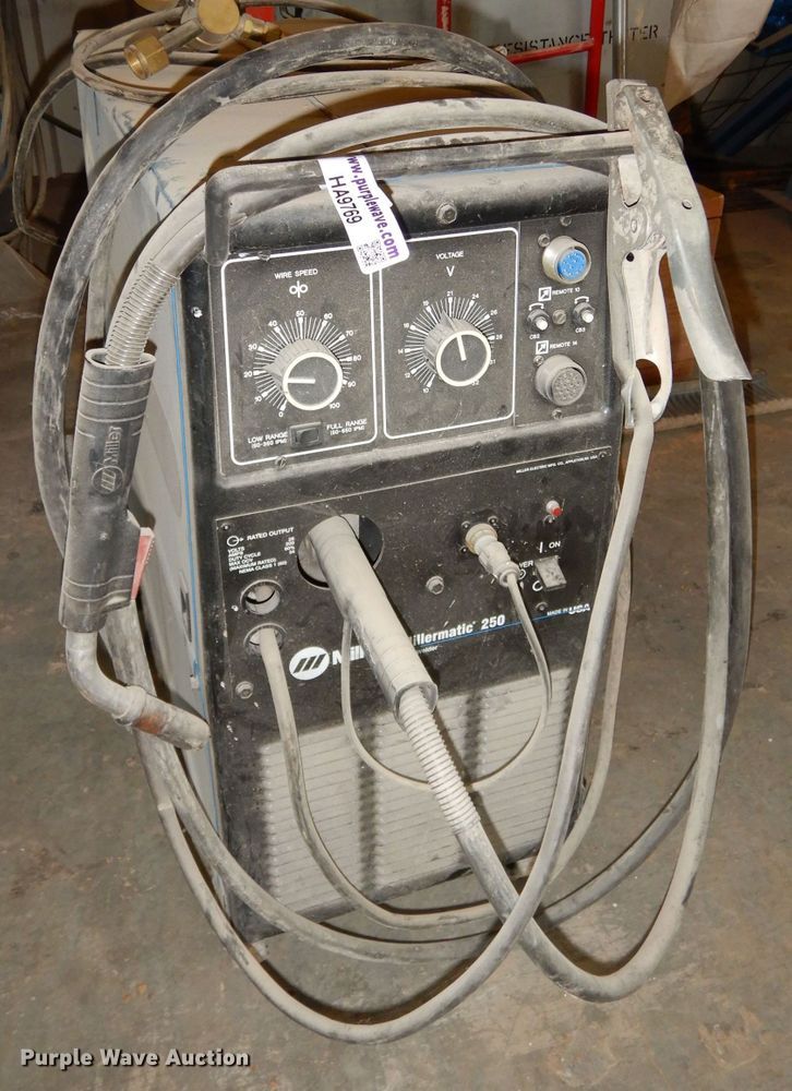 image for item HA9769 Miller Millermatic 250 CV/DC wire welder