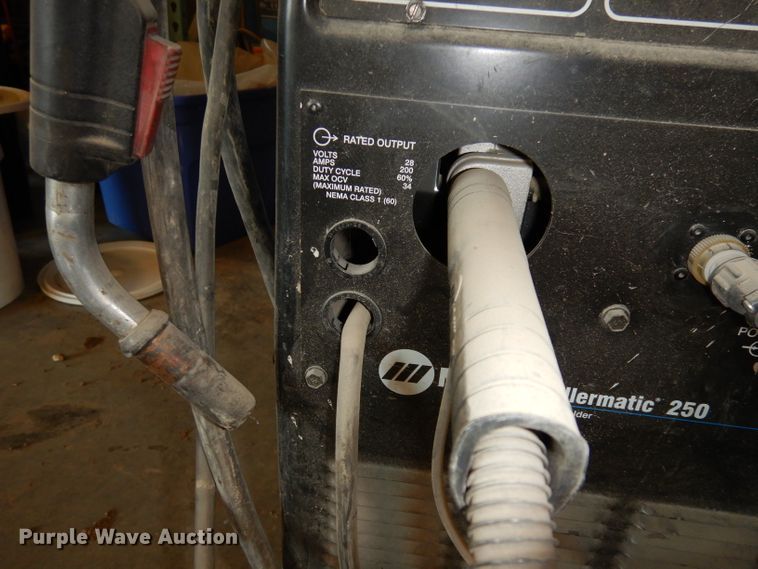 image for item HA9769 Miller Millermatic 250 CV/DC wire welder