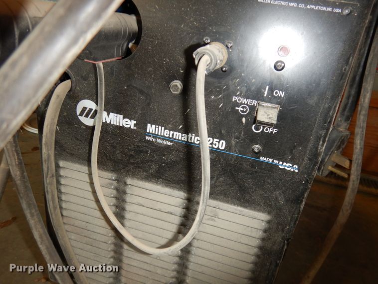 image for item HA9769 Miller Millermatic 250 CV/DC wire welder