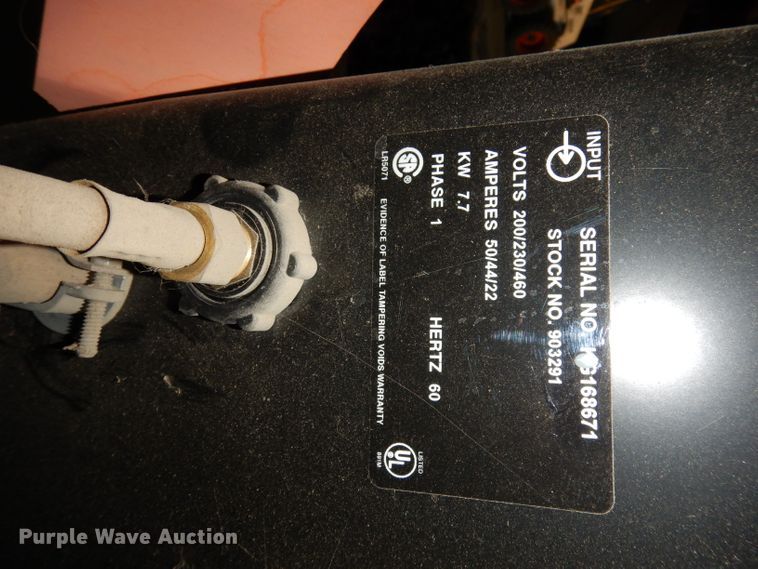 image for item HA9769 Miller Millermatic 250 CV/DC wire welder