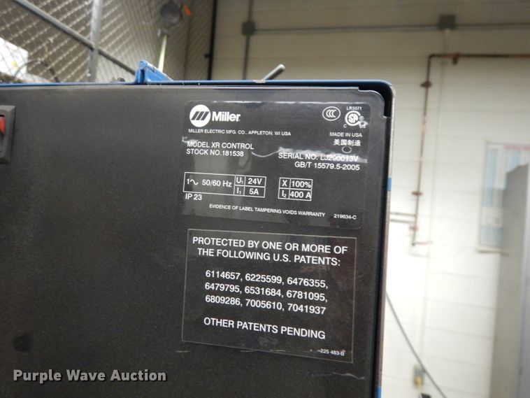 image for item HA9779 Miller CP250TS DC arc welder