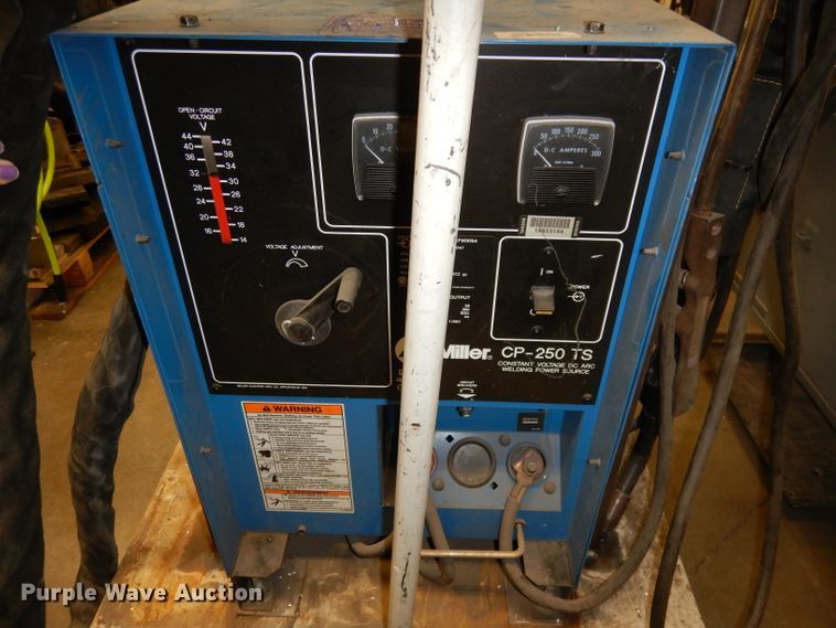 image for item HA9779 Miller CP250TS DC arc welder