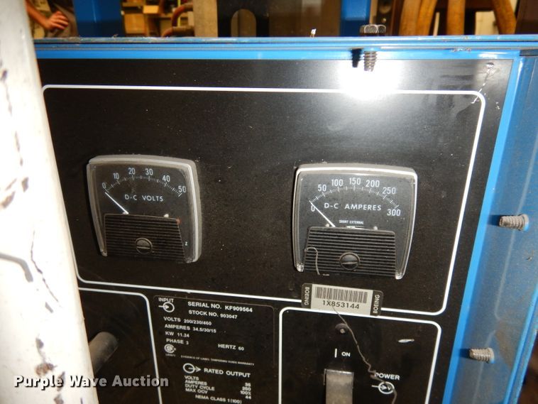 image for item HA9779 Miller CP250TS DC arc welder