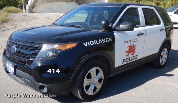 image for item HD9039 2014 Ford Explorer Police Interceptor  SUV