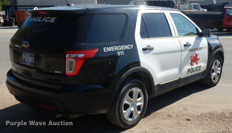 image for item HD9039 2014 Ford Explorer Police Interceptor  SUV