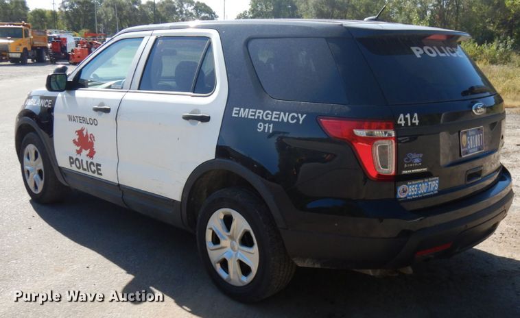 image for item HD9039 2014 Ford Explorer Police Interceptor  SUV