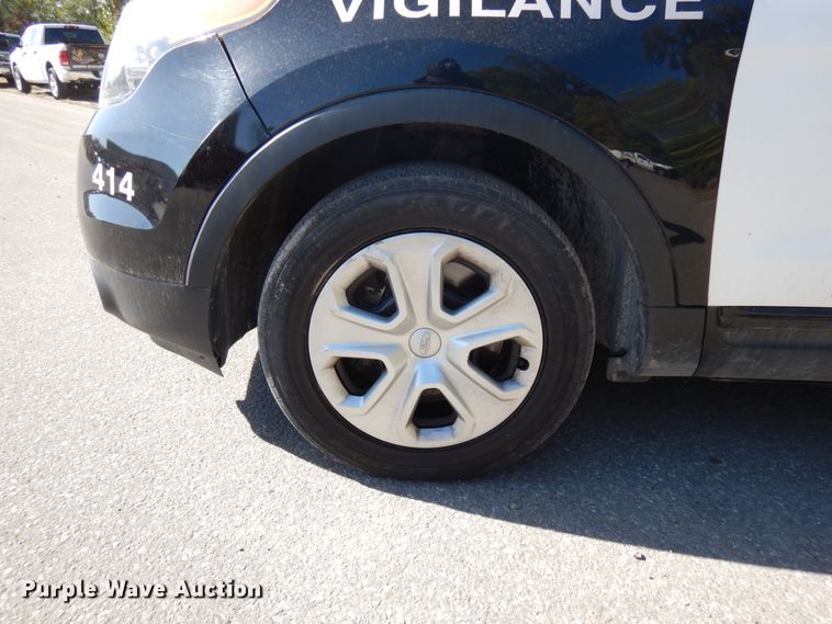 image for item HD9039 2014 Ford Explorer Police Interceptor  SUV