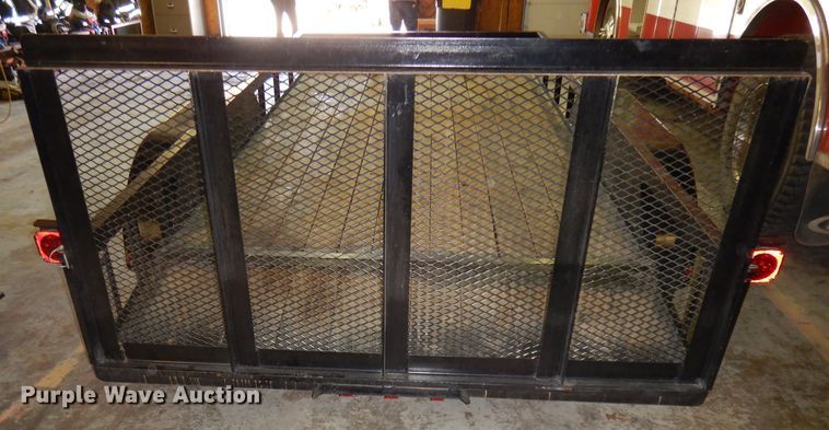 image for item HD9499 2012 Jim's Trailer Manufacturing utility trailer