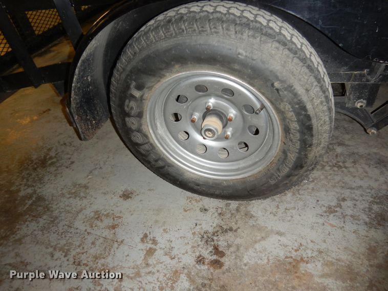 image for item HD9499 2012 Jim's Trailer Manufacturing utility trailer