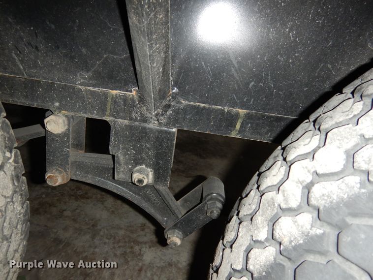 image for item HD9499 2012 Jim's Trailer Manufacturing utility trailer