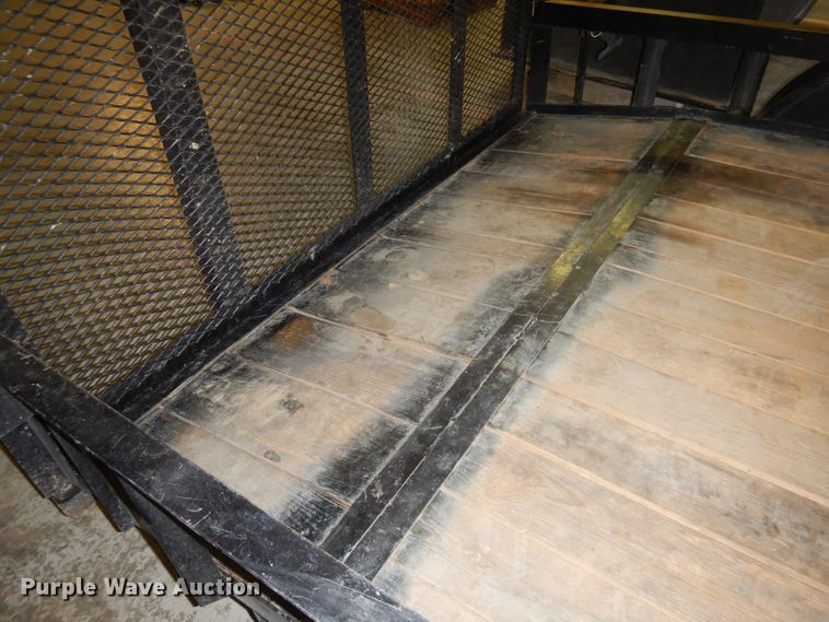 image for item HD9499 2012 Jim's Trailer Manufacturing utility trailer