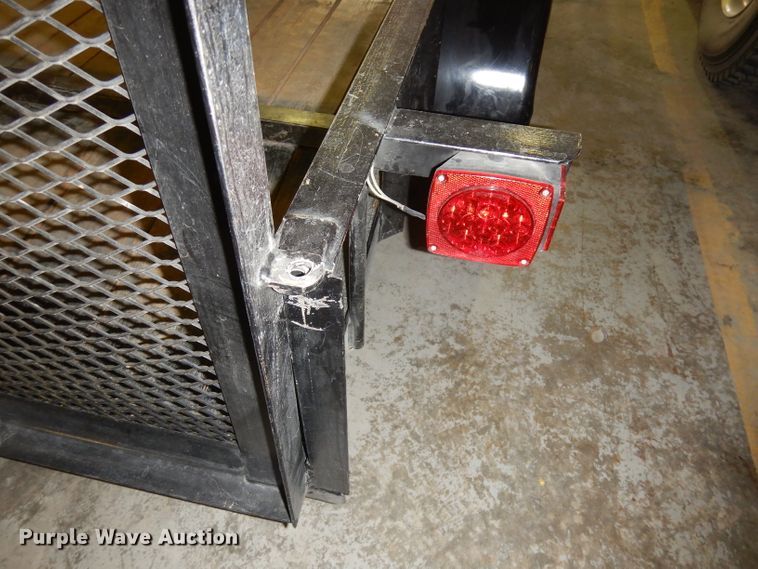 image for item HD9499 2012 Jim's Trailer Manufacturing utility trailer