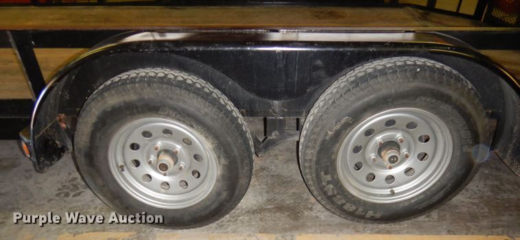 image for item HD9499 2012 Jim's Trailer Manufacturing utility trailer