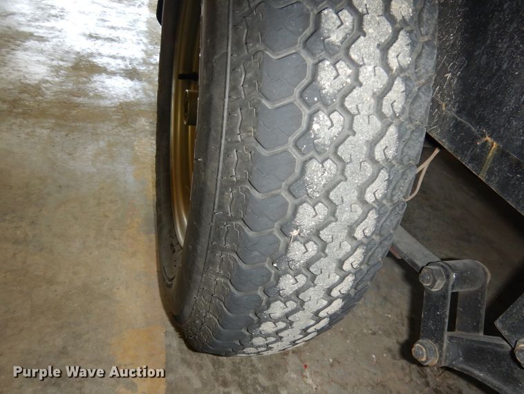 image for item HD9499 2012 Jim's Trailer Manufacturing utility trailer