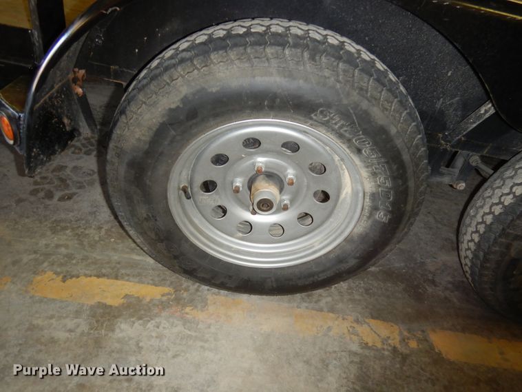 image for item HD9499 2012 Jim's Trailer Manufacturing utility trailer