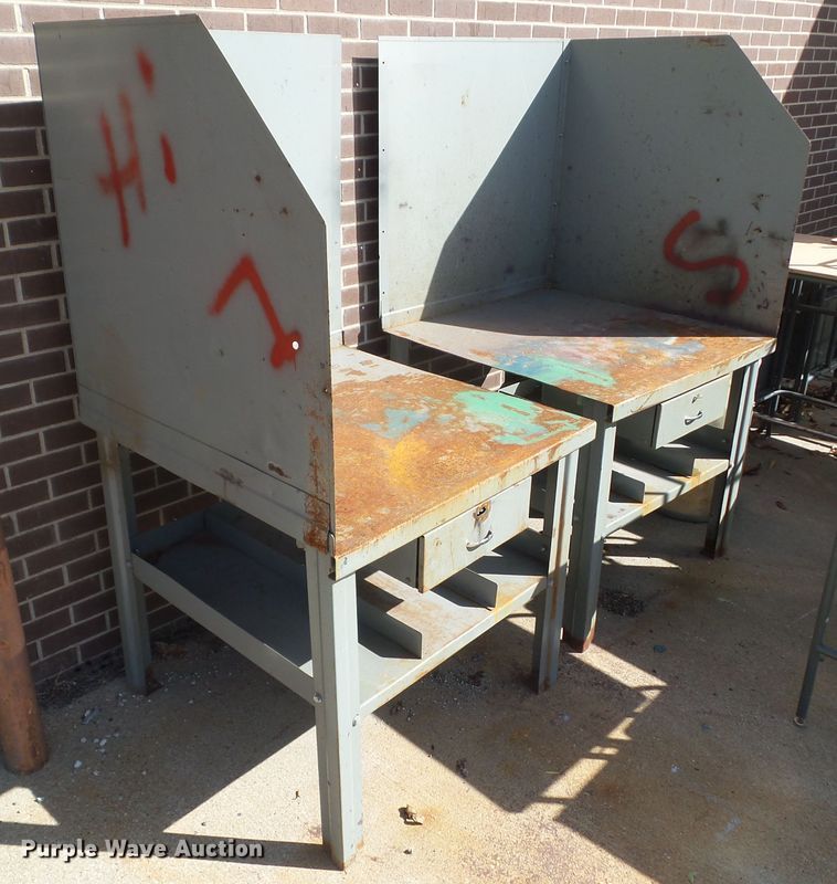 image for item HF9617 (2) steel welding booths